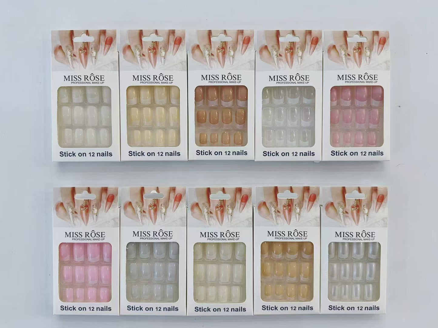 Nude Perfection Press-On Nails Set 🤍🖌️