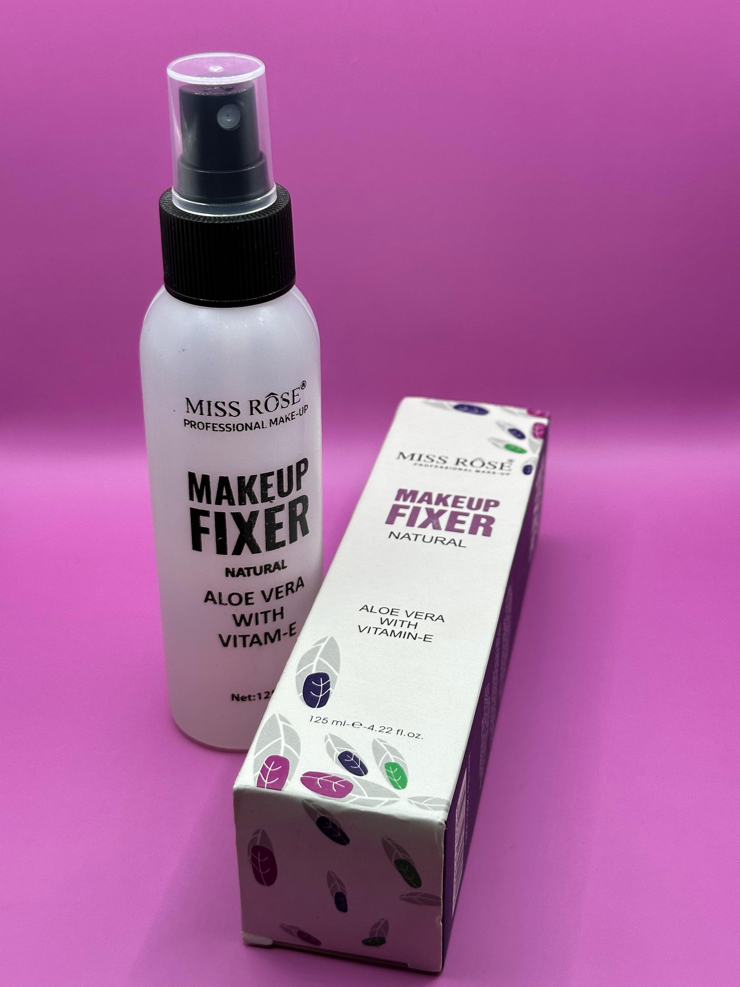 Miss Rose Makeup Fixer – Long-Lasting Setting Spray 💦✨