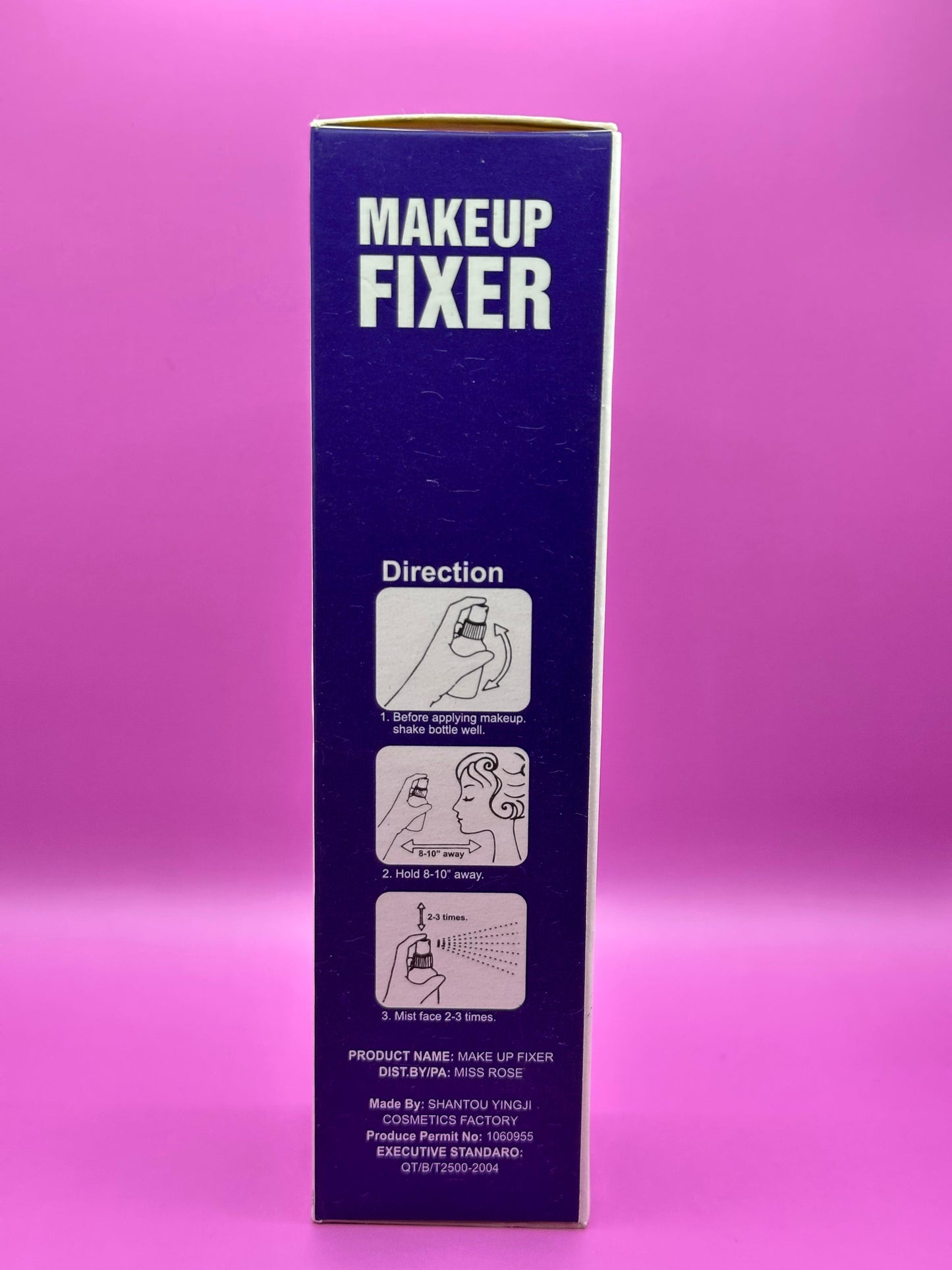 Miss Rose Makeup Fixer – Long-Lasting Setting Spray 💦✨