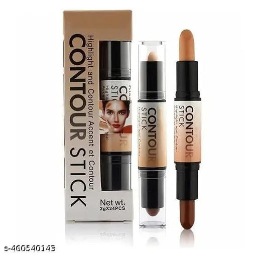 ✨ 2-in-1 Contour Stick – Sculpt & Highlight On-the-Go 💖