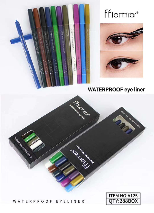 ColorGlide Eyeliner Pencil Set ✏️🌈