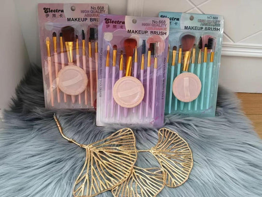 Makeup Brush Set with sponch– Blend, Buff & Perfect ✨