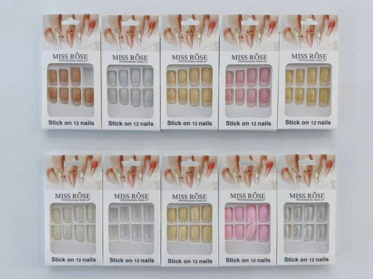 Nude Perfection Press-On Nails Set 🤍🖌️