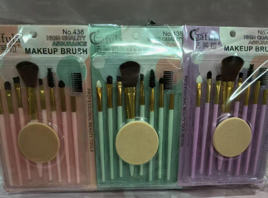 Makeup Brush Set with sponch– Blend, Buff & Perfect ✨