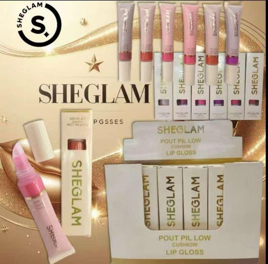SheGlam Pout Pillow Cushy Lip Gloss Collection (Buy 4 just in 2099)💋✨